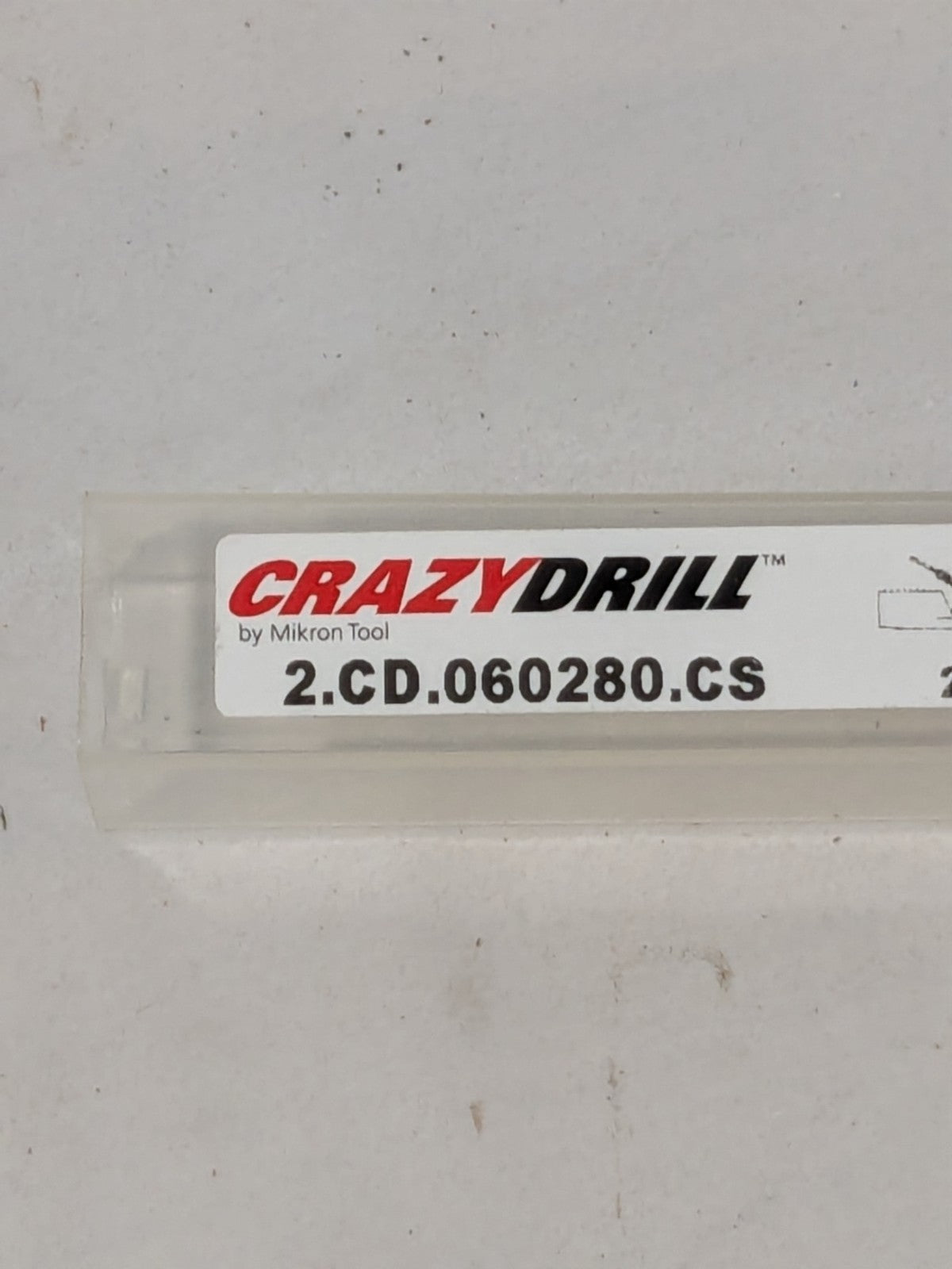 Mikron Coolant Fed Drill CrazyDrill Cool 0.75 - 6.00mm Diam 2.CD.060280.CS