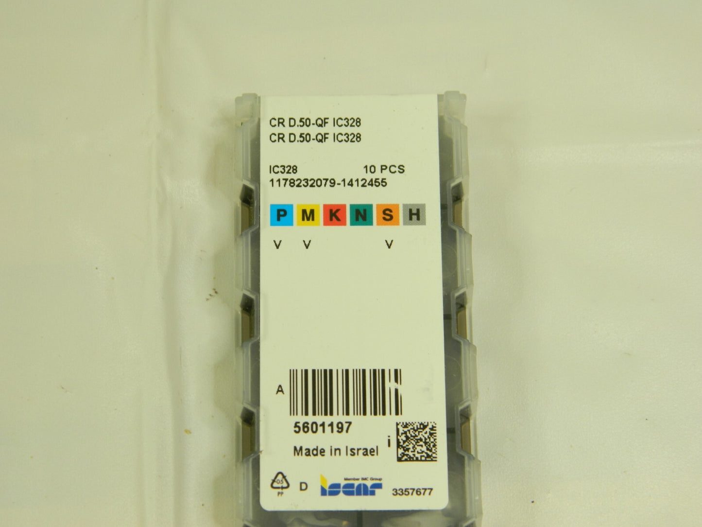 Iscar CR D.50-QF IC328 Carbide Ball Nose Profiling Insert Qty 9 5601197