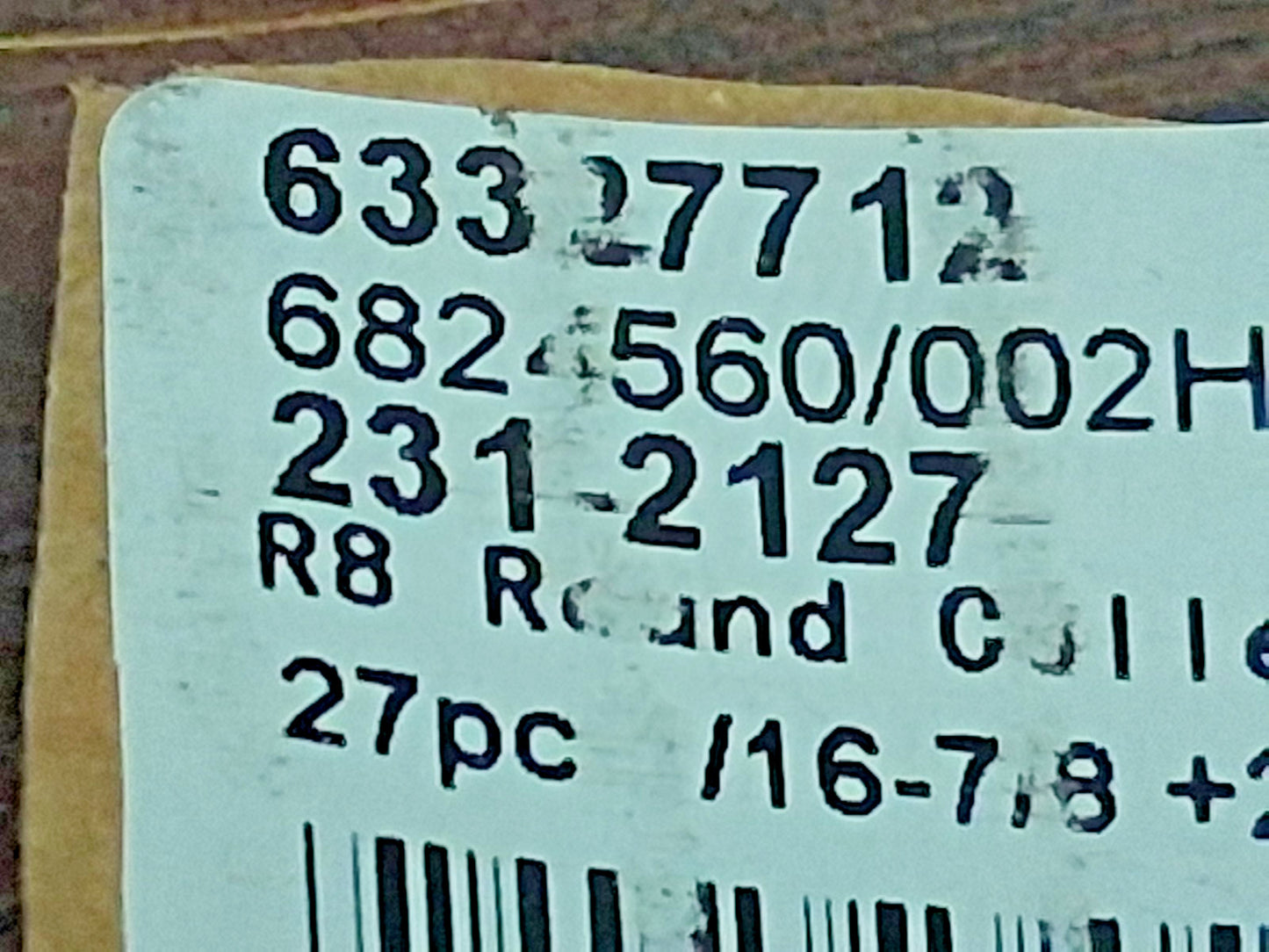 Pro Collet Set 27Pcs 1/16" to 7/8" Capacity 231-2127