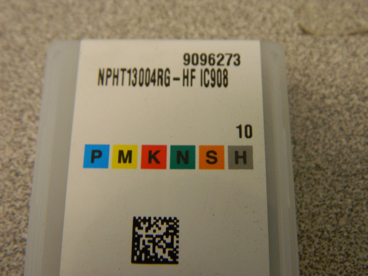 Isacr NPHT13004RG HF IC908 CARB MILLING INSERT Qty 10