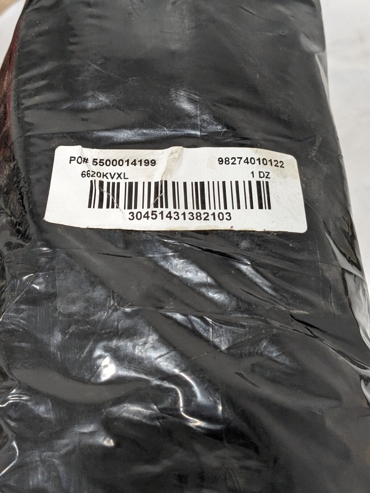 MCR Gloves: Chemical RedCoat 6620KV, Size X-Large Qty 12 6620KVXL
