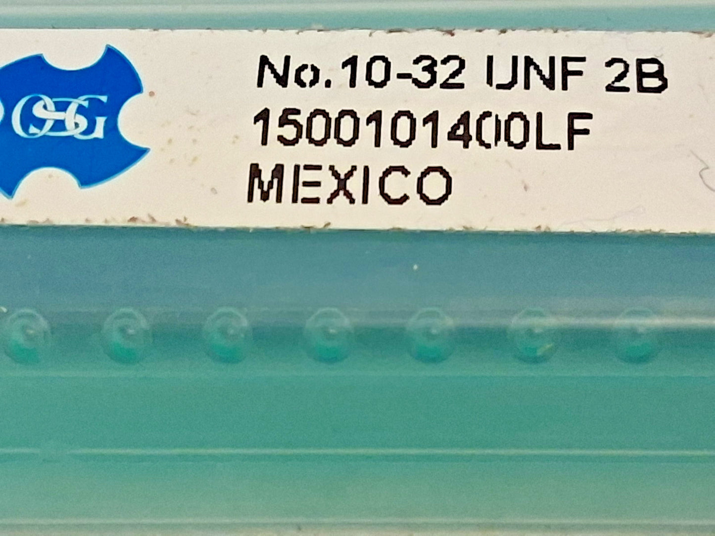 OSG Plug Thread Gage Double End Go & No Go #10-32 Thread 1500101400LF