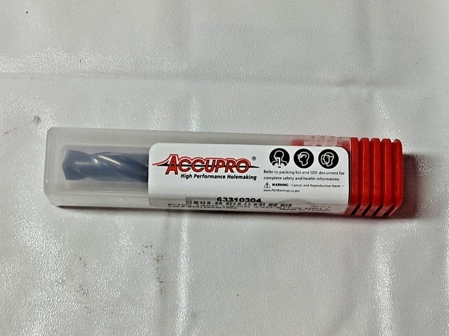 Accupro Carbide Jobber Length Drill Bit AlTiN 5/16" 140 deg 63310304