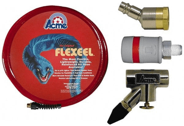 ACME Coilhose Pneumatics 4 Piece Blow Gun & Hose Paint Boot Kit A3715