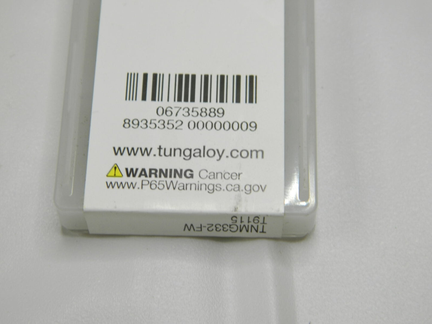 Tungaloy Carbide Insert TNMG160408-FW T9115 Qty 10 06735889