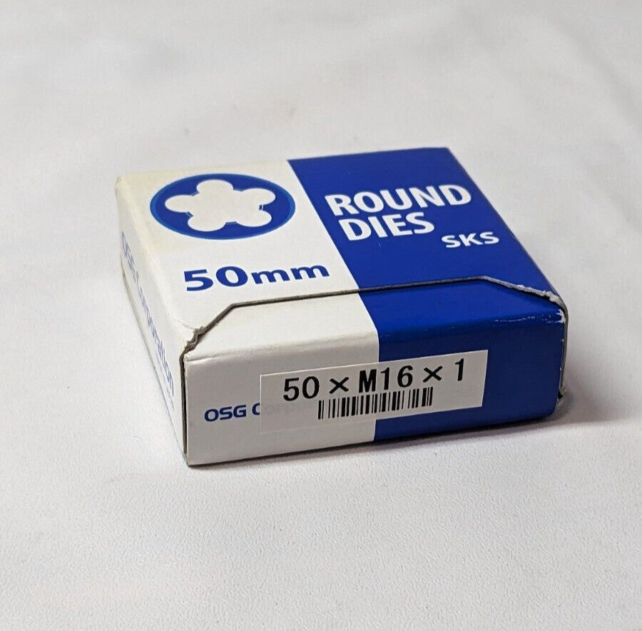 OSG Round Die M16x1 50mm OD HSS 46230