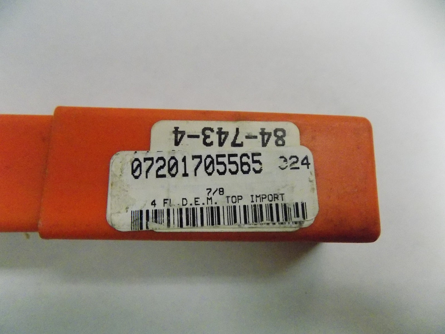 SPI HSS Double End Mill 7/8" 4FL Center Cutting 84-743-4