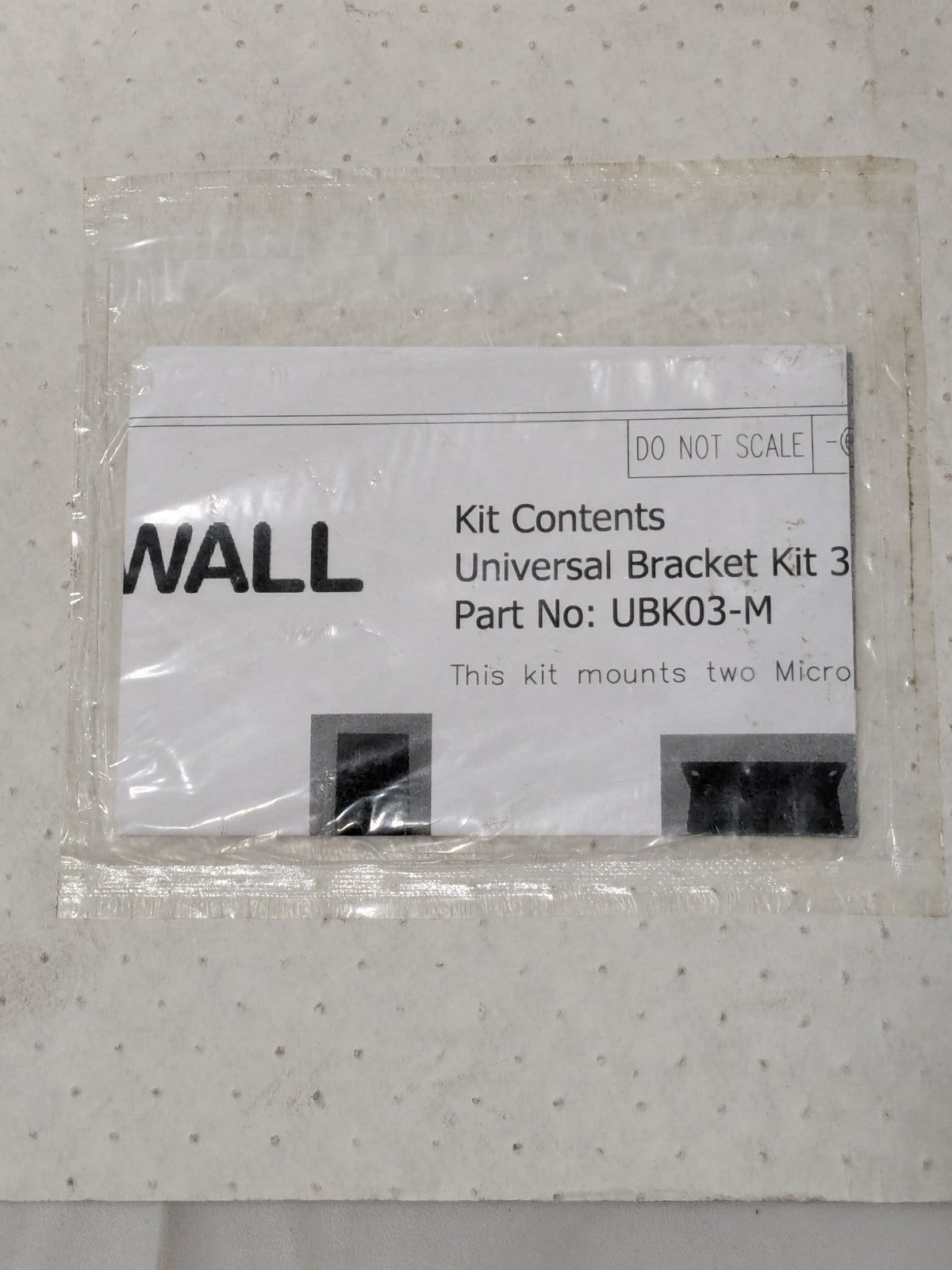 Newall Universal Bracket Kit Use w/Microsyn, DMG Universal Encoder Scale UBK03-M