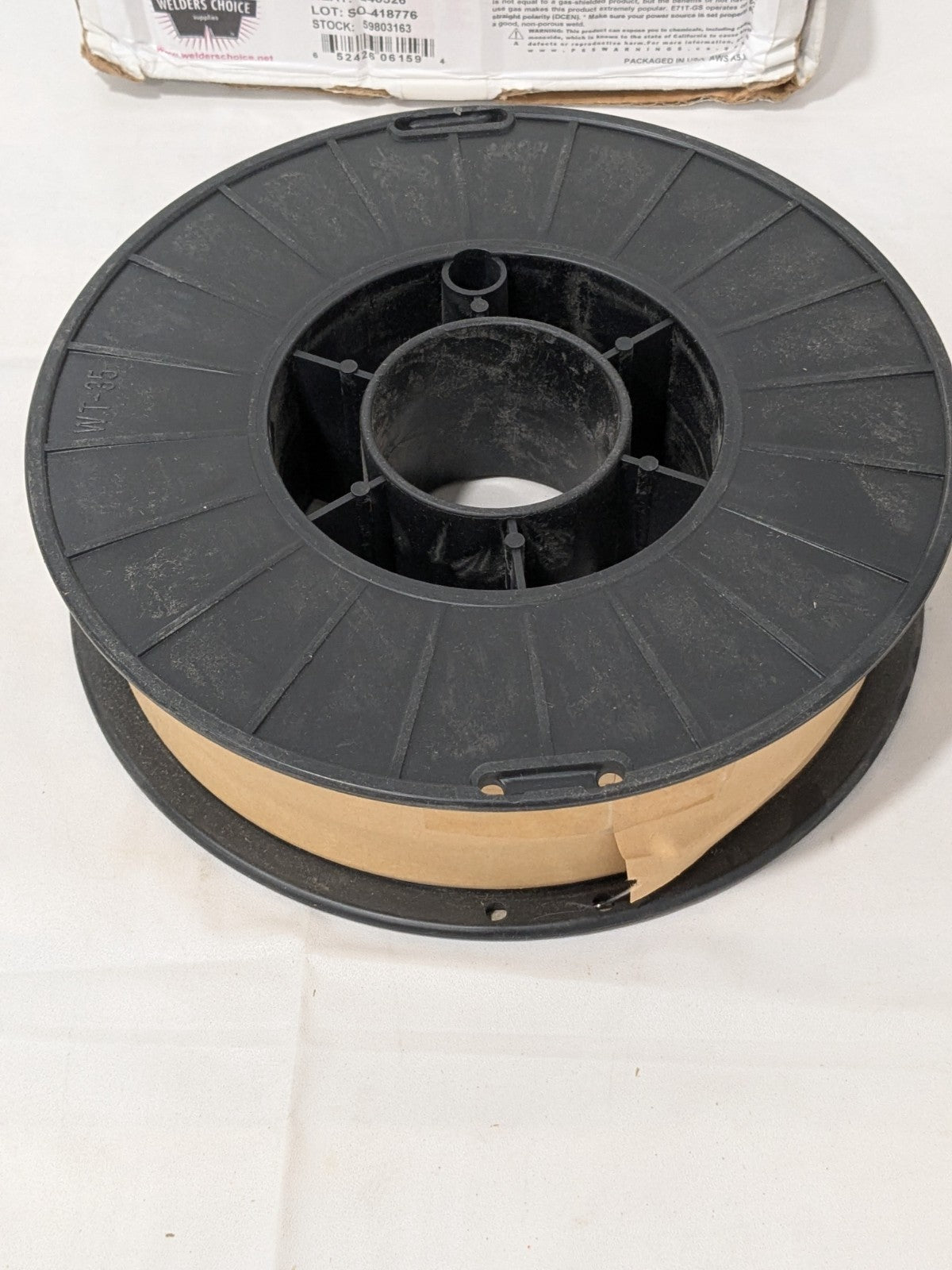 Welder's Choice MIG Welding Wire, 0.0350" Dia Flux Core Gasless E71T-GS 59803163