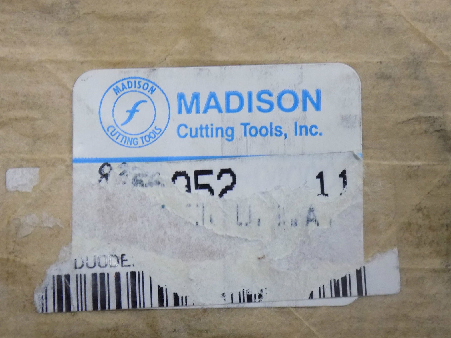 Madison Cutting Tools 5MT 2.5" Id 5" Od Rotary Coolant Adapter 8222-10
