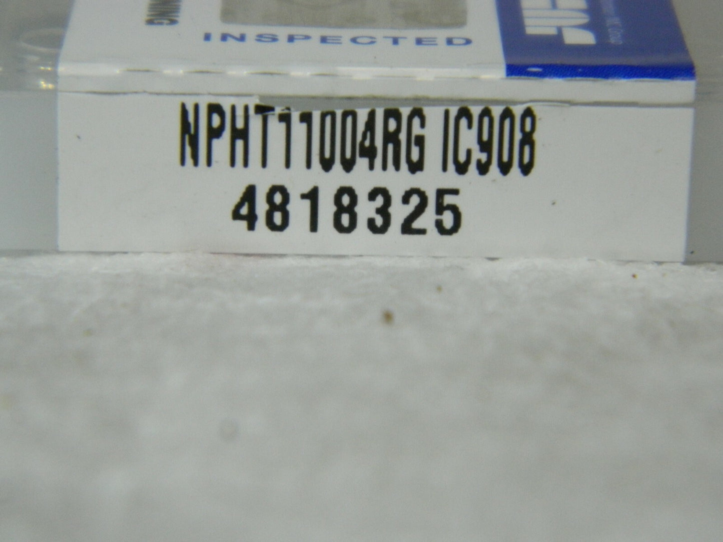 Iscar Carbide Drilling Inserts NPHT11004RG IC908 Qty 10 4818325