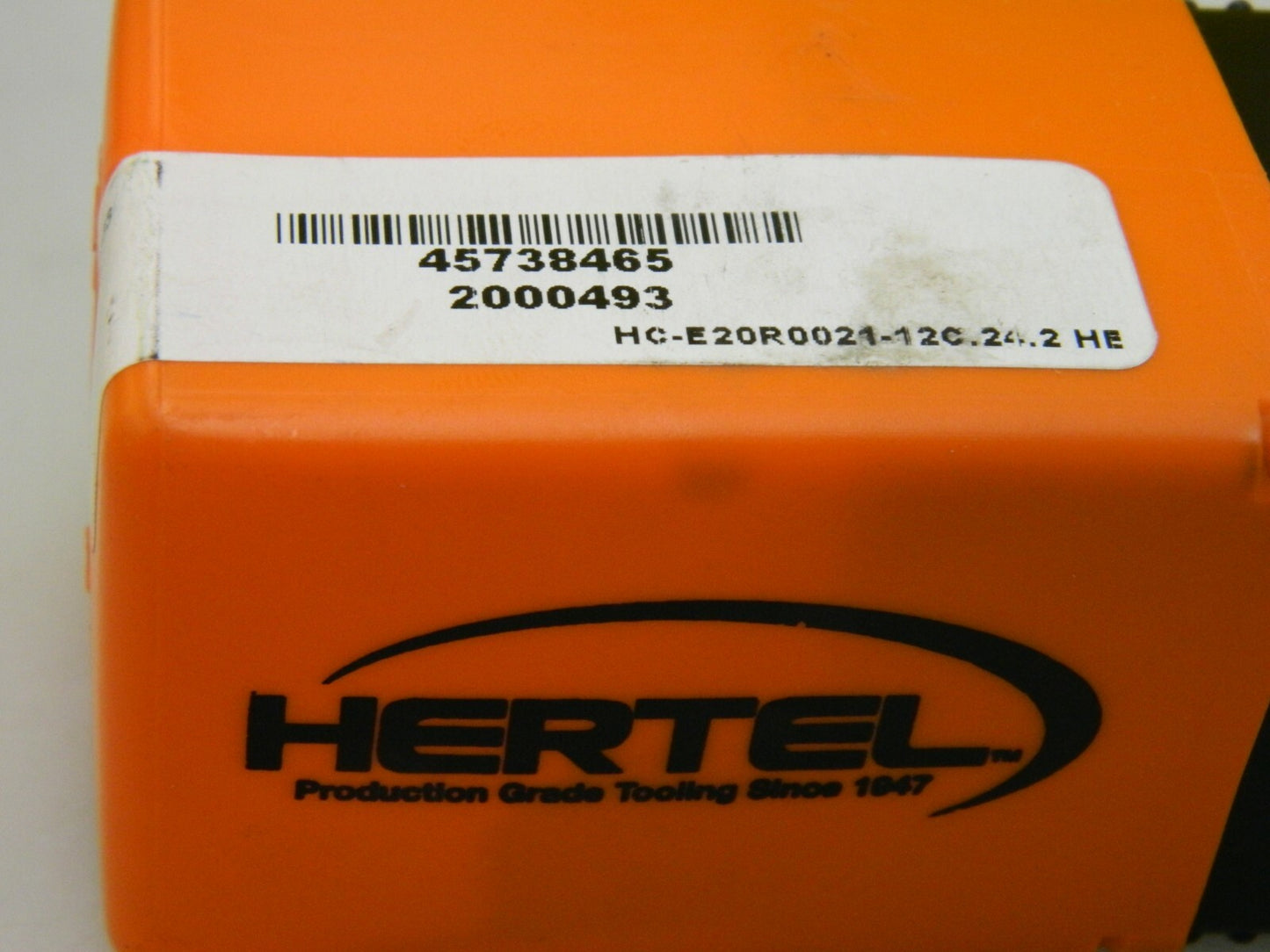 Hertel Indexable Cutoff Toolholder HC RH Cut HC 24-2 Insert 45738465