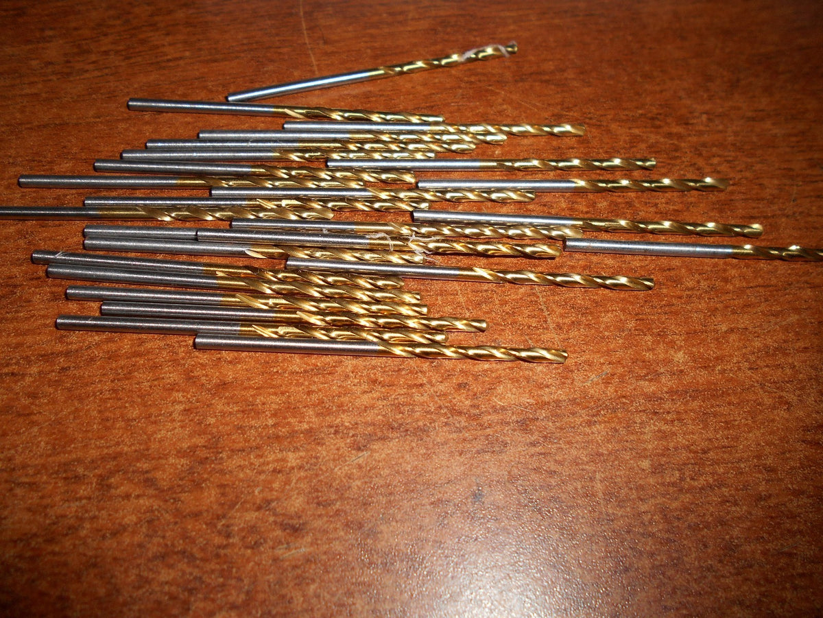 hertel #45 Qty. 26 x 1-1/8" x 2-1/8" 118° TiN HSS Jobber Drill USA #71173454