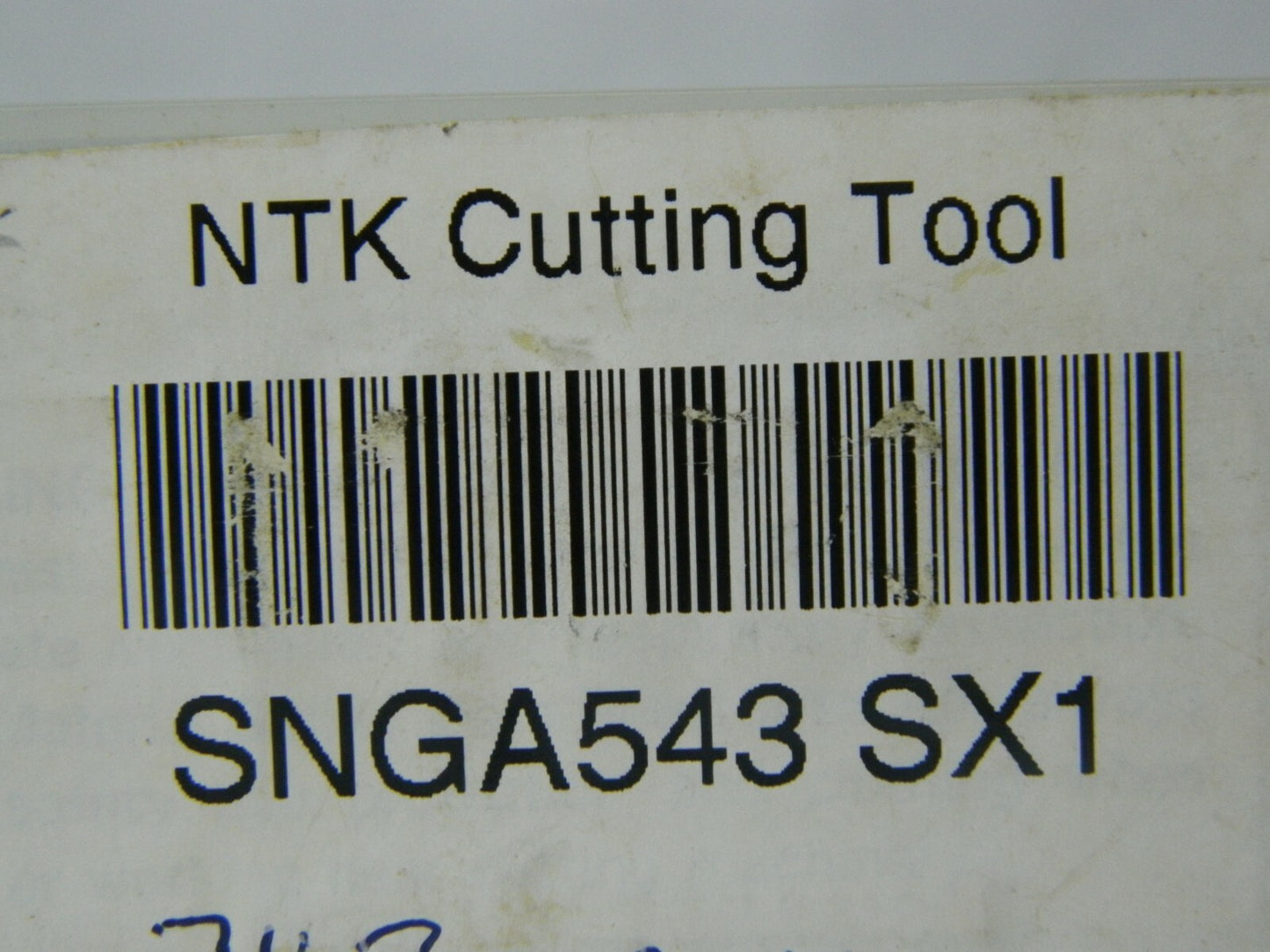 NTK SNGA543 SX1 Silicon Nitride Inserts Qty 10 74259011