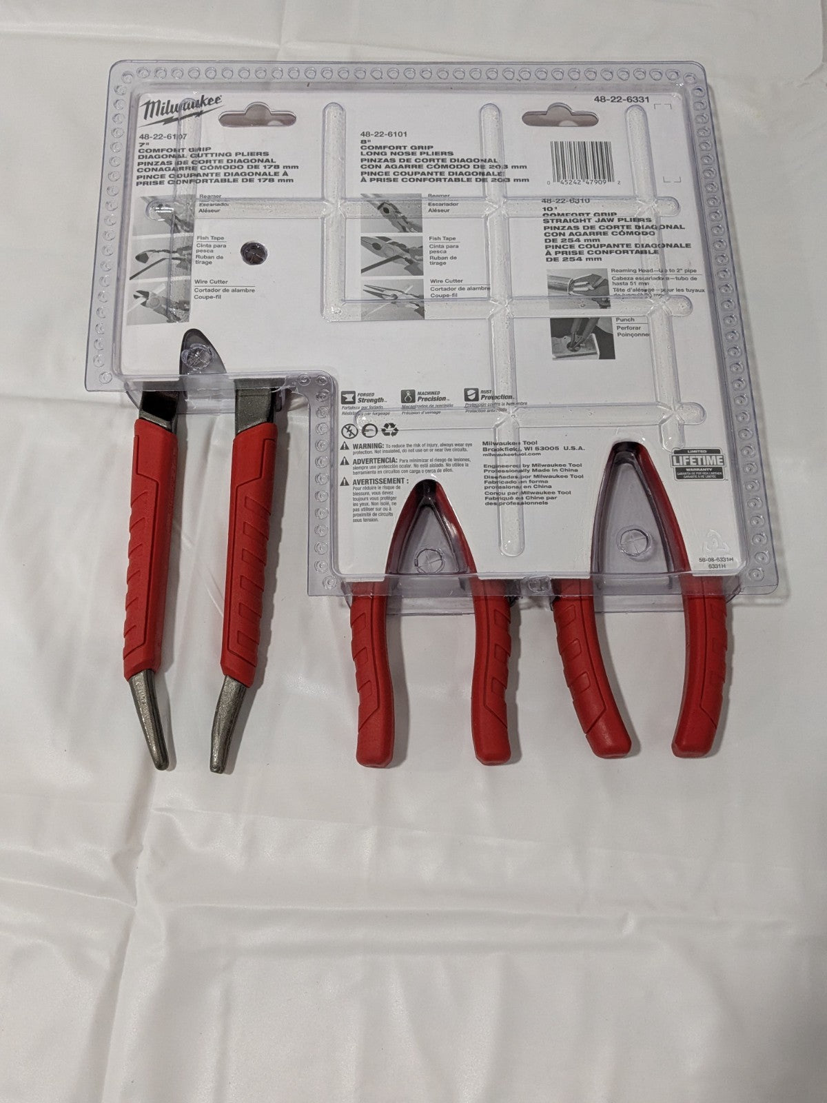 Milwaukee Tool Milwaukee Tool Plier Set: 3 Pc 48-22-6331