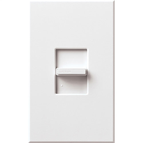 Lutron N-1000-WH Nova 1000W Incandescent / Halogen Slide Dimmer White