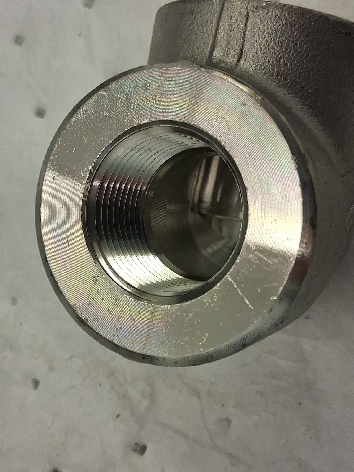 Pro Stainless Steel 90deg Elbow 1" Class 3000 ASTM A182 ASME 2TY91