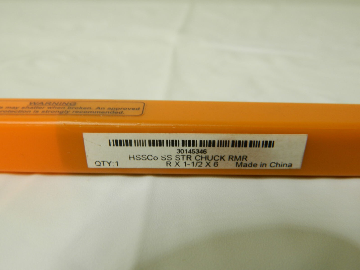 HERTEL Chucking Reamer: 0.339 Dia, 6 OAL, 1-1/2 Flute Length 30145346