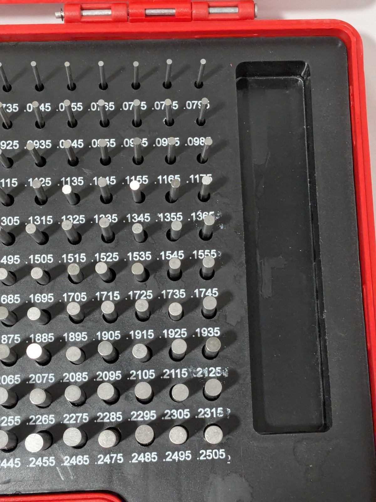 190 Pc Class ZZ Plug Gage Set: 0.0615 to 0.2505" Range 616-81126