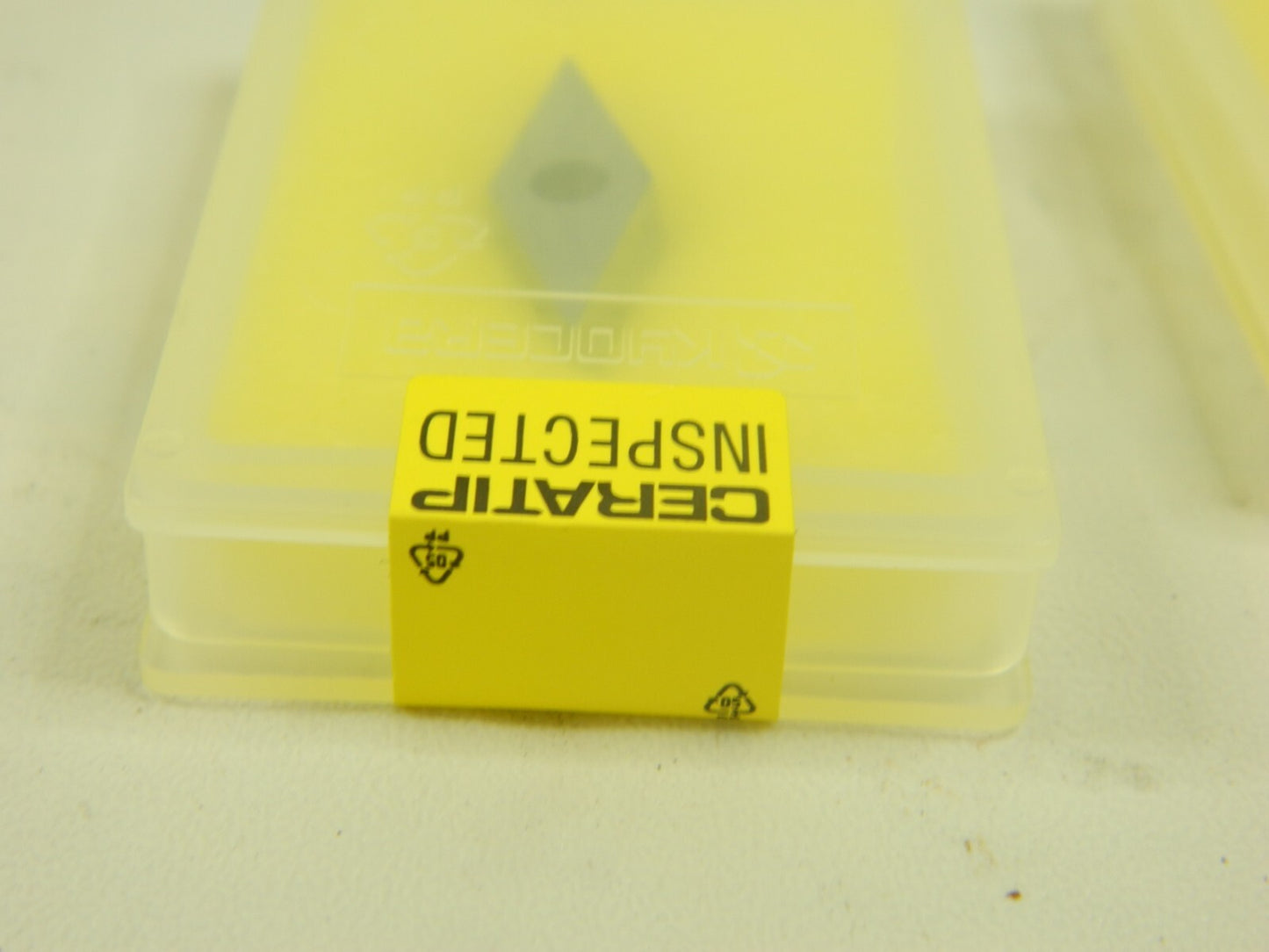 KYOCERA Turning Insert VBMT331 KPD001, Polycrystalline Diamond Qty 3 TBR05612