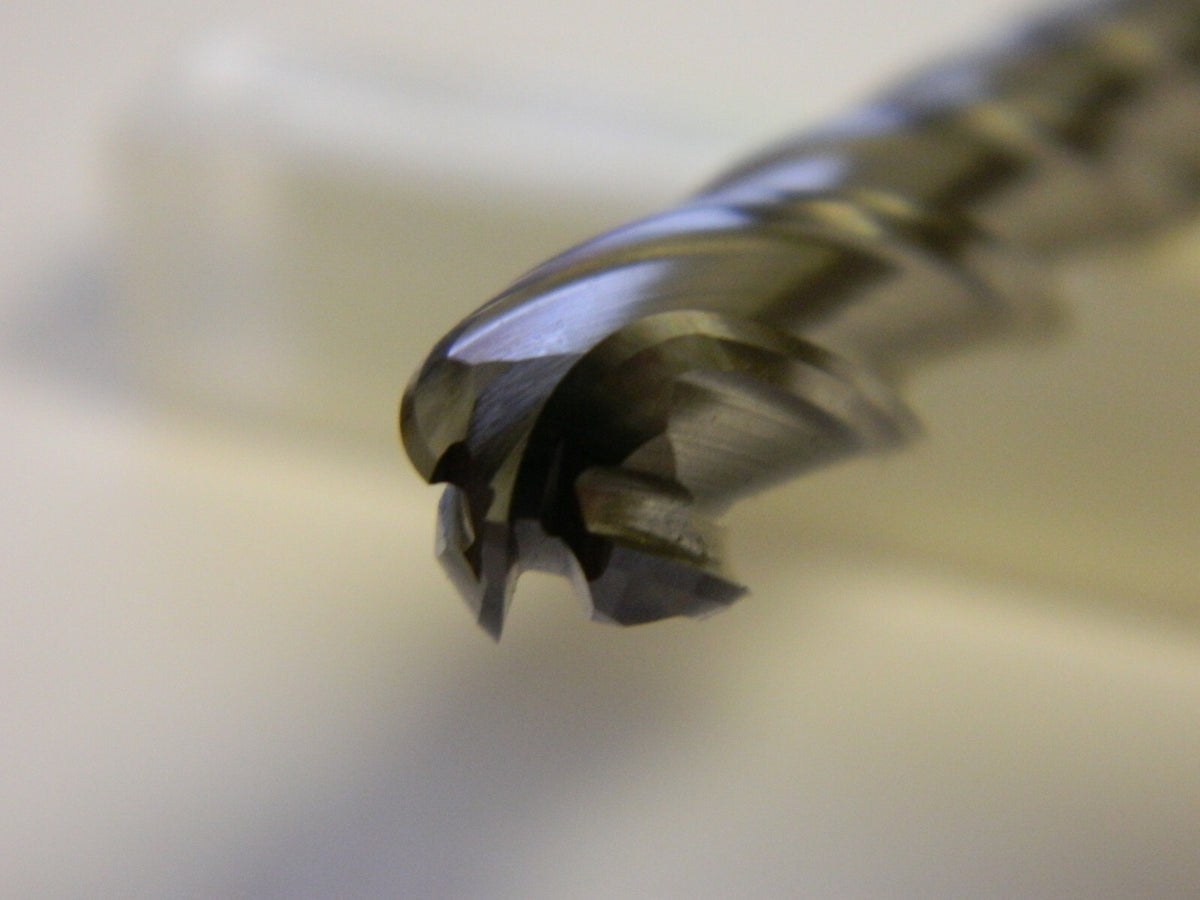 Putnam 3/8" Diam, 2-1/2" LOC, 4 Flute Cobalt Ball End Mil 94610