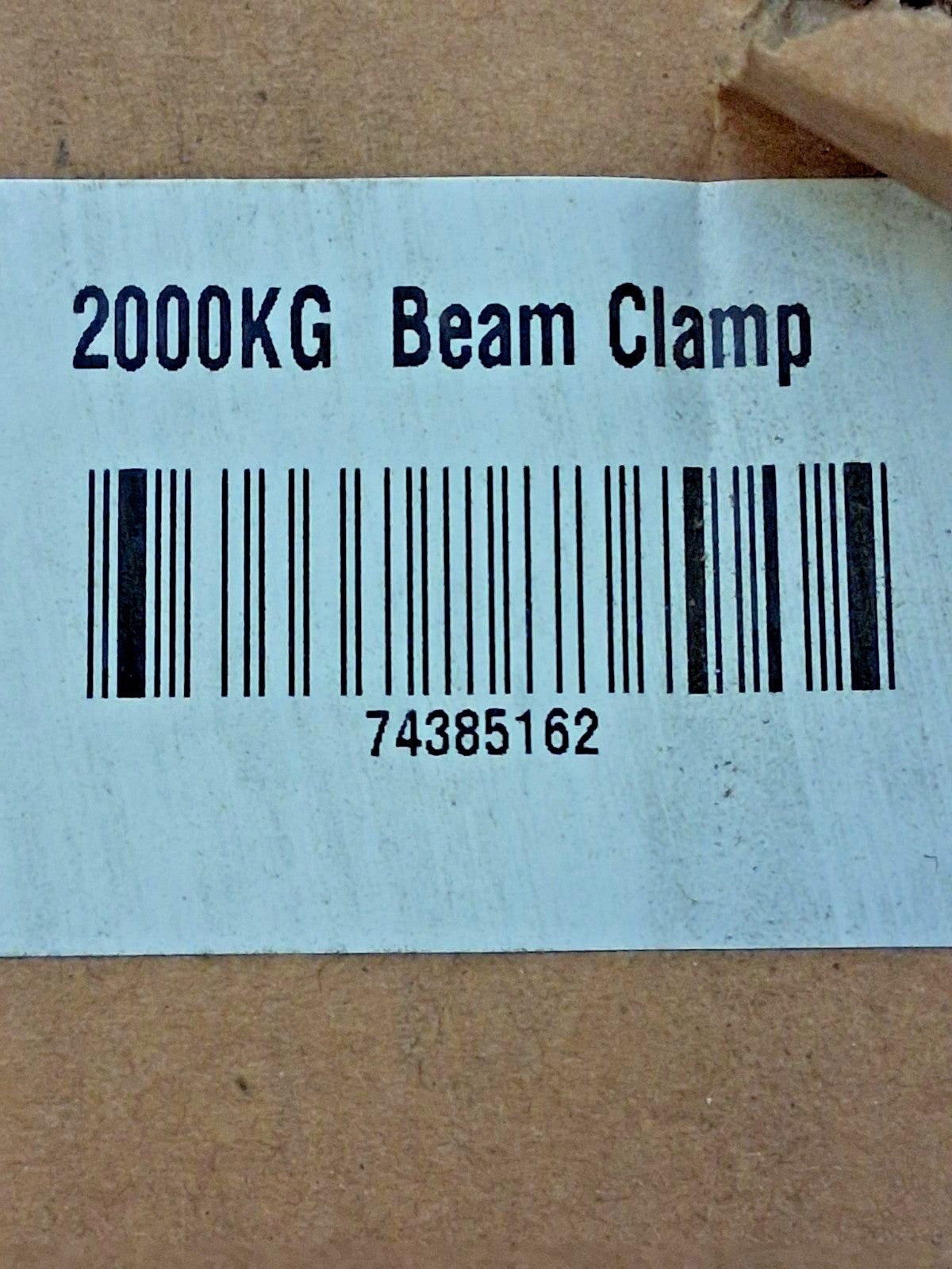 Pro-Source Capacity Beam Clamp 4,000 Lb 74385162
