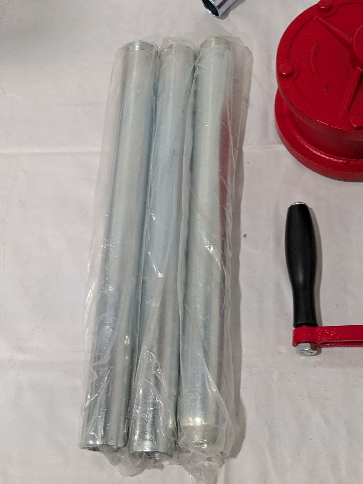 WorkSmart 1" Outlet, Cast Iron Hand Operated Siphon Pump WS-PU-ROTA1-1