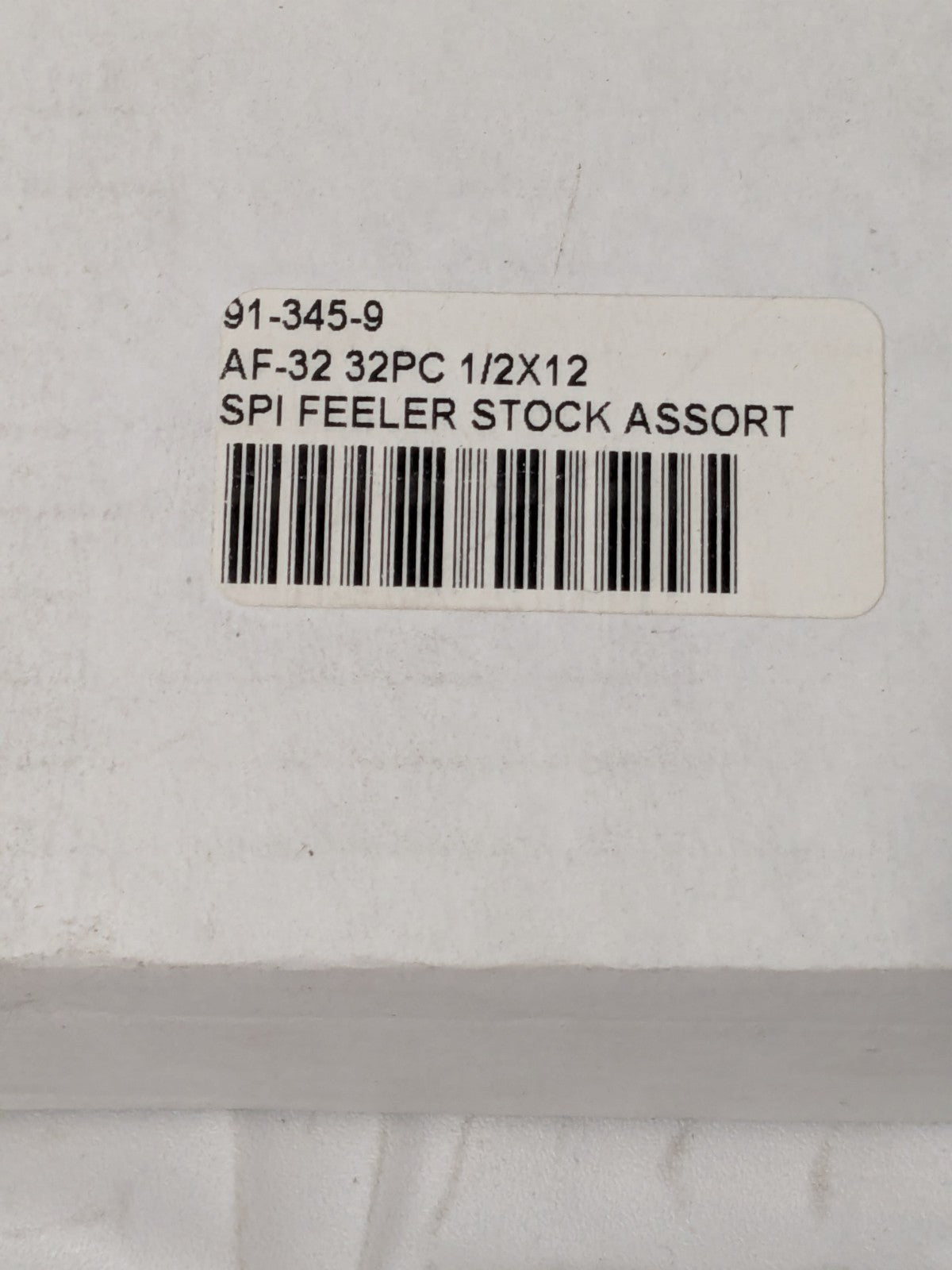 SPI 32 Piece, 0.001 to 0.03" Thick, Parallel Feeler Gage Set 91-345-9