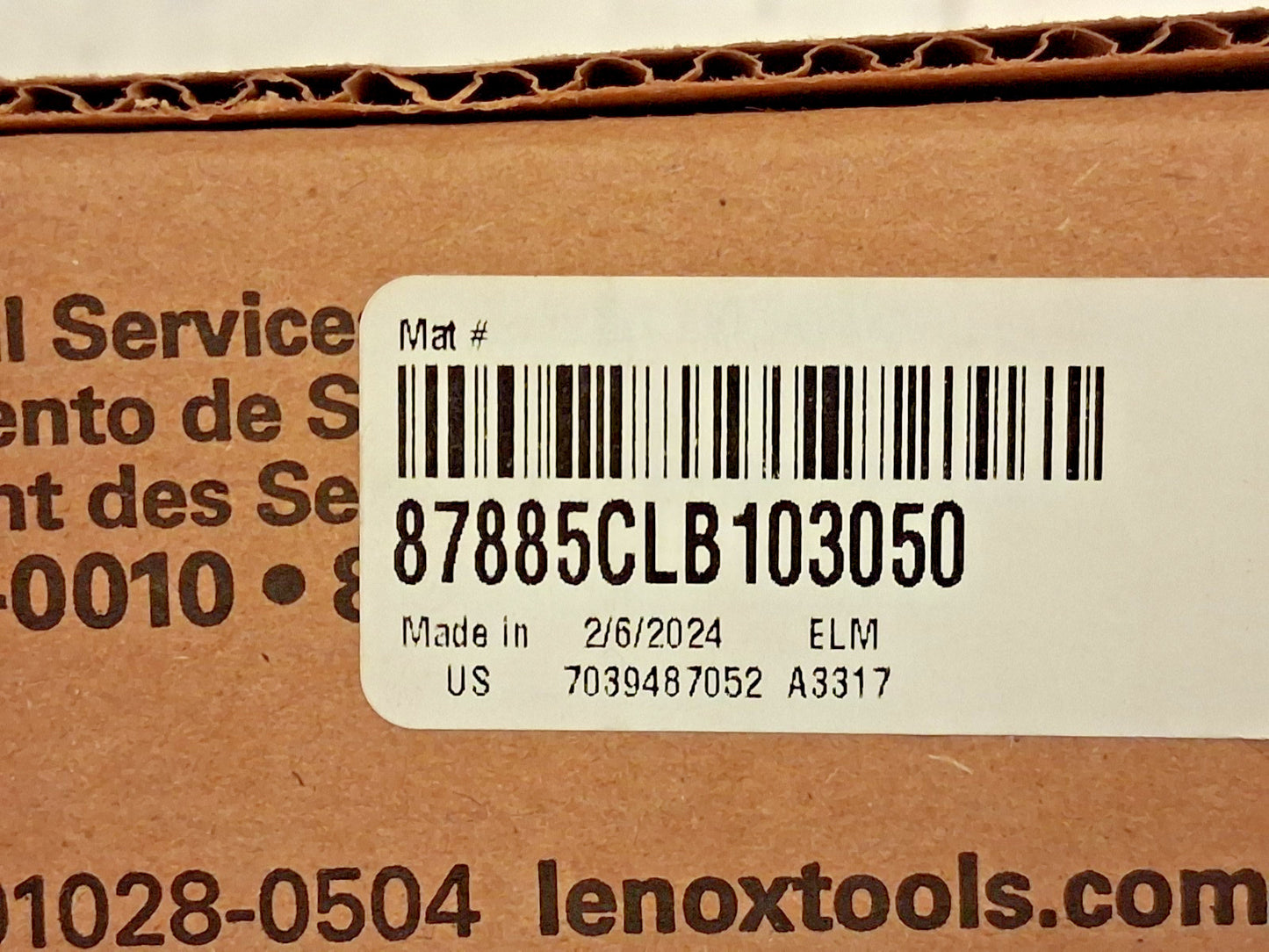 Lenox Welded Bandsaw Blade 10ft Long x 1" W x 6 to 10 TPI 87885CLB103050