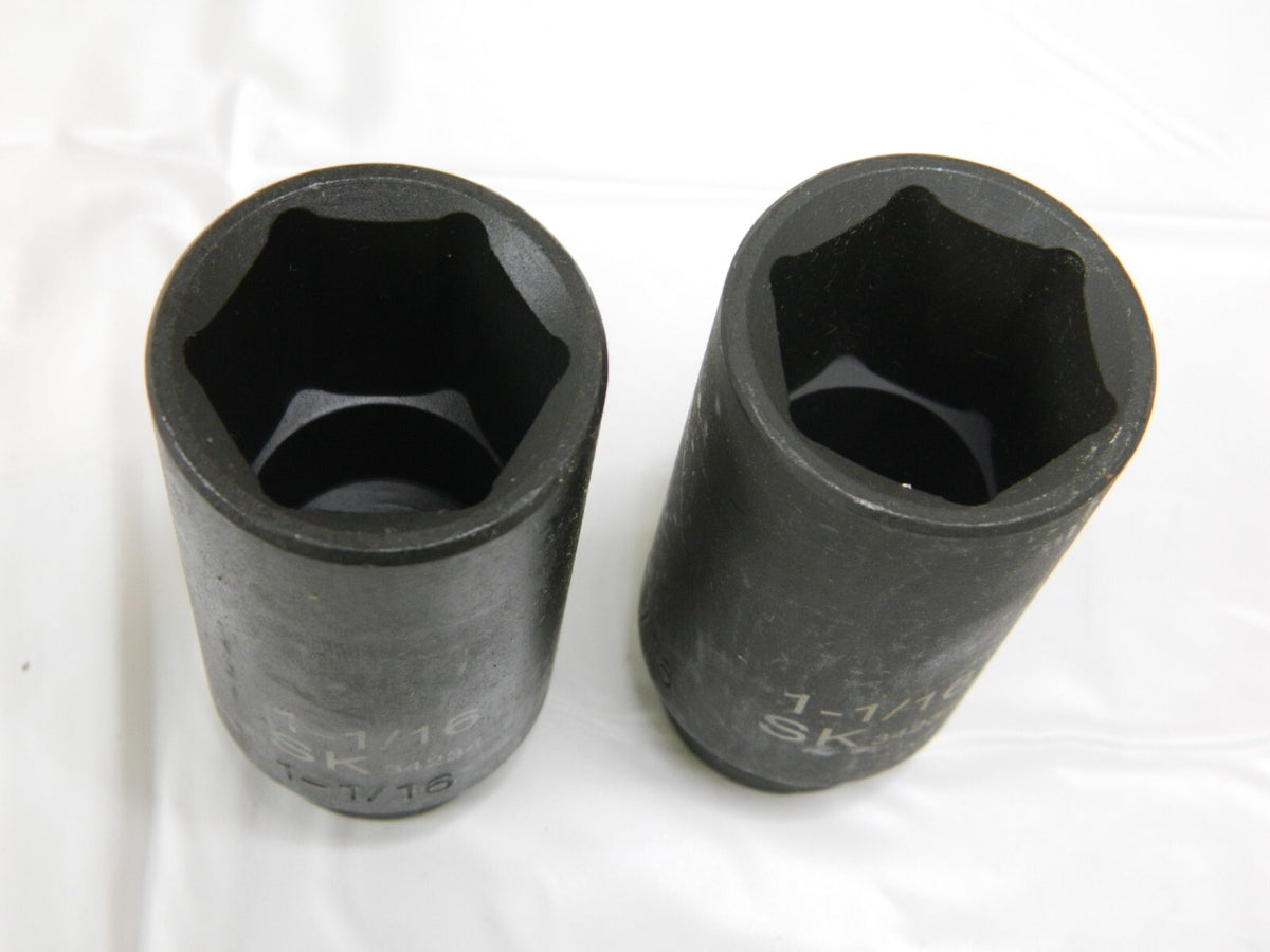SK Impact Socket: 1.063" Socket 6-Point Qty 2 34234