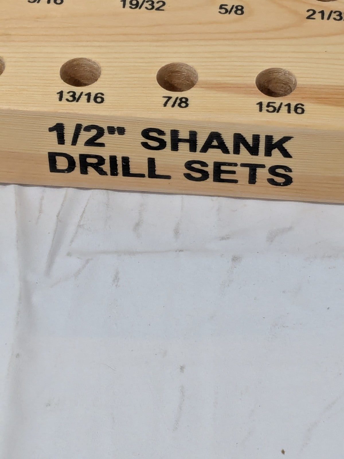 Interstate Wood Drill Bit Stand For 13PC Drill Bits 63327787