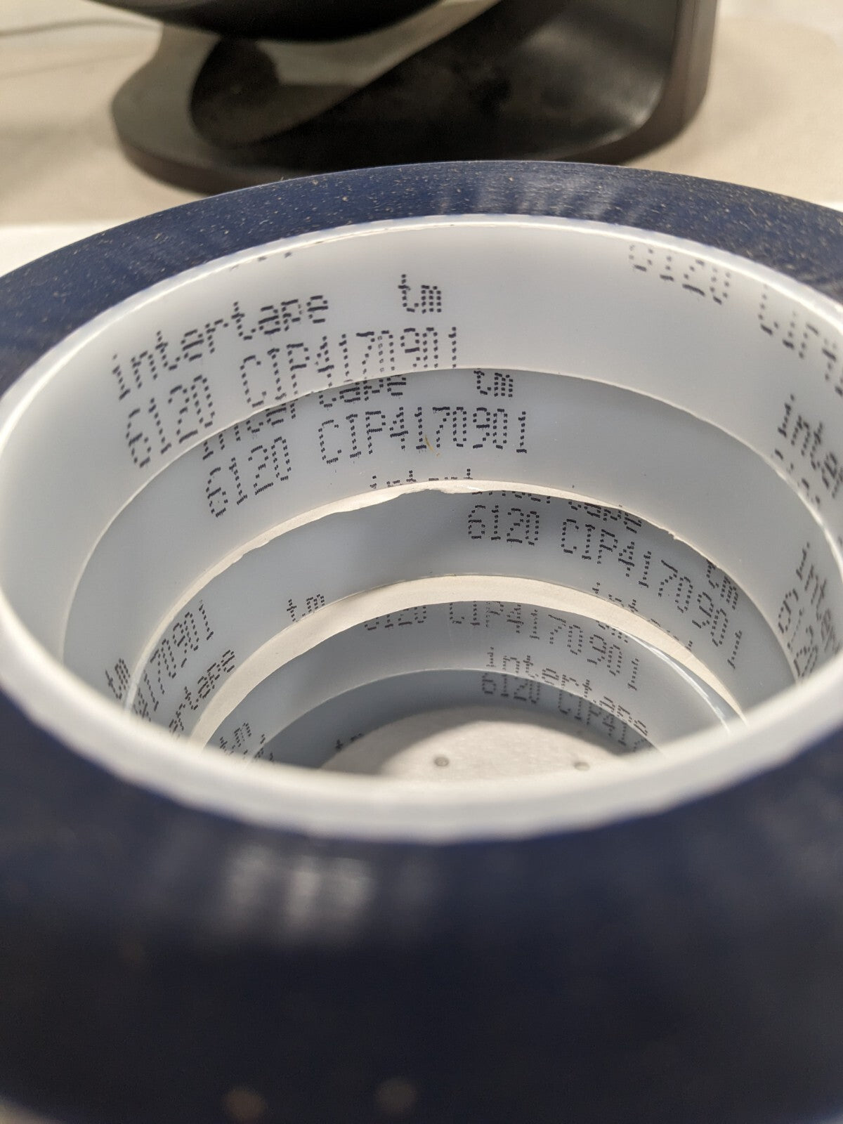 Intertape 3/4" x 215' Blue Polyester Film Masking Tape Qty 5 06120-000
