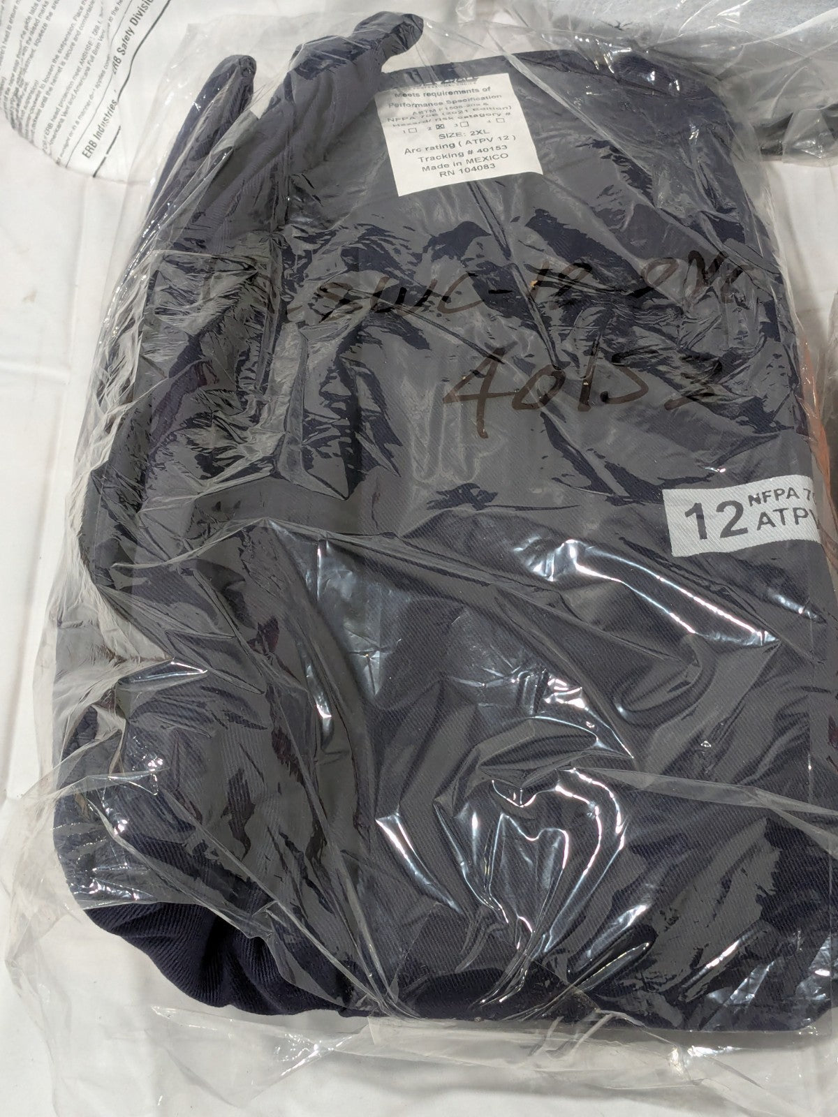 PRO-SAFE Arc Flash Clothing Kit: 2X-Large AF-KIT-C-2XL