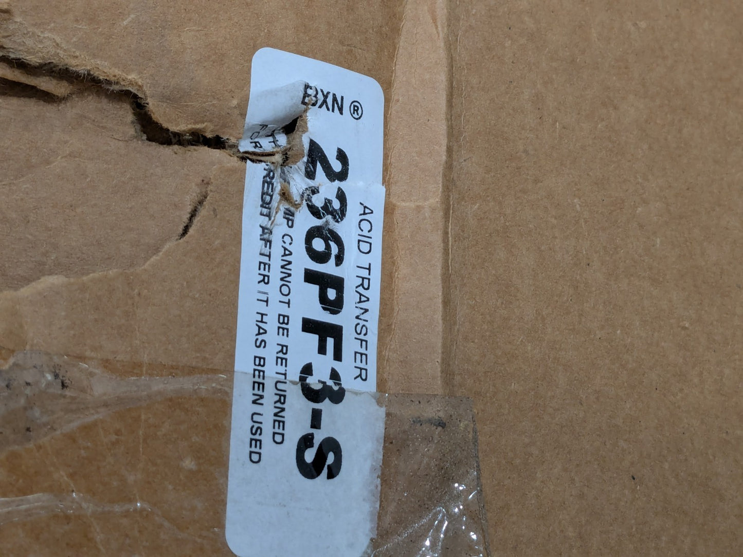 1-1/4" Outlet, PVC Hand Operated Transfer Pump For Acid 236PF3-S