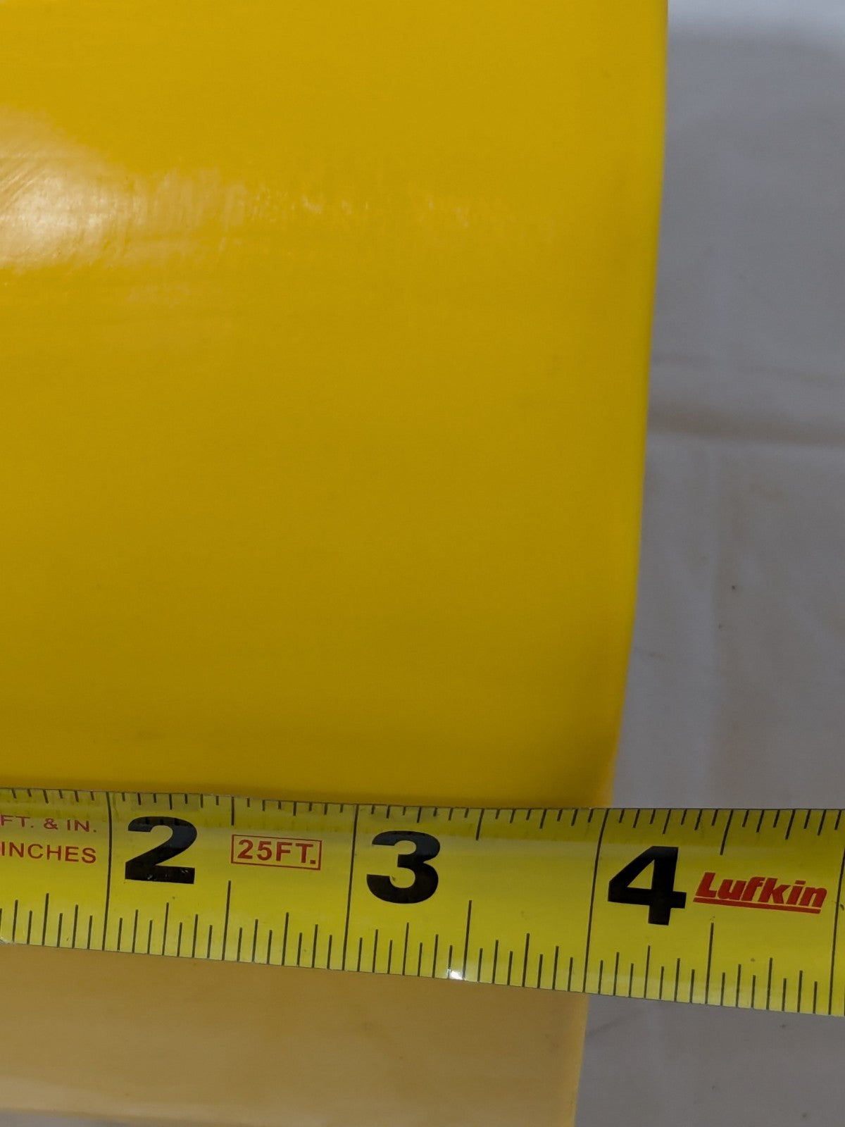PRO-SAFE Floor & Aisle Marking Tape: 4" W, 100' L, Polyvinylchloride 30-PRO-4RY