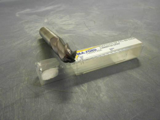 MA Ford 14055120a 14mm x 89mm Oal TuffCut GP 4-Flute Ball Nose End Mill