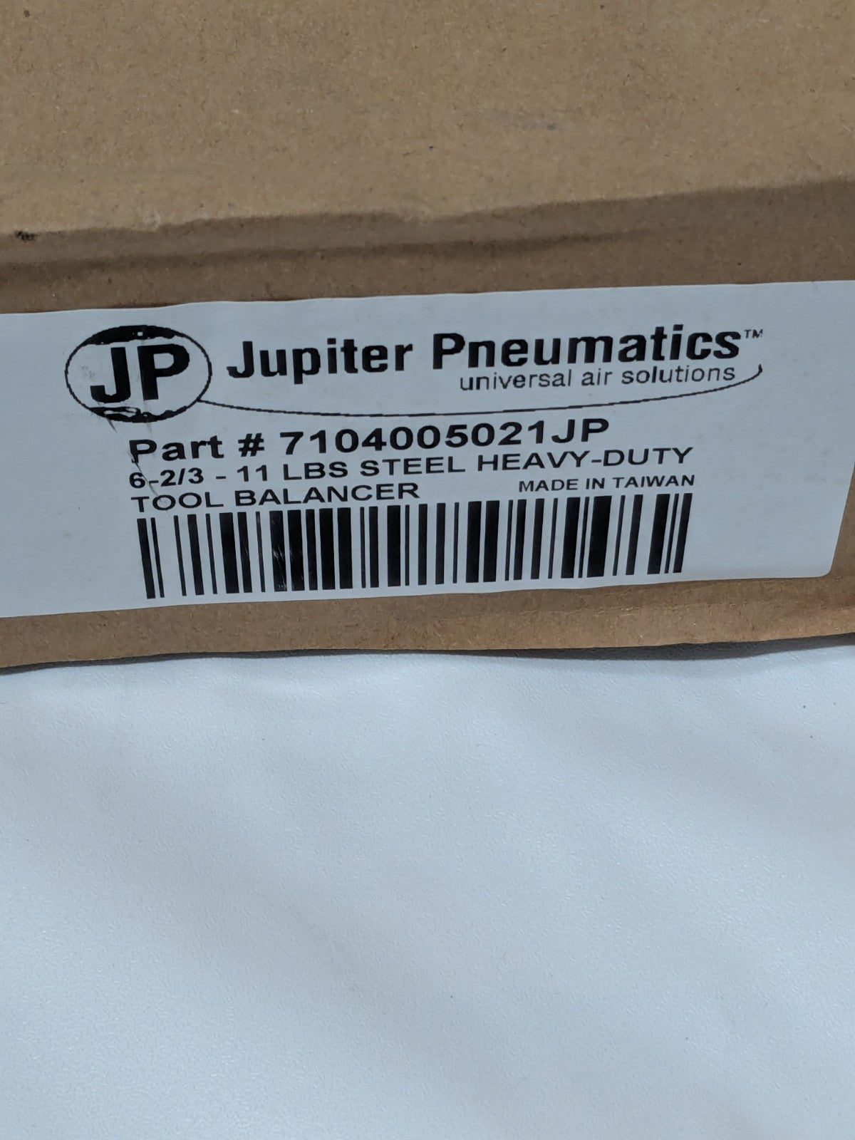 JP Tool Balancer, 11 Lb Load Capacity, 4-1/4' Travel Distance 7104005021JP