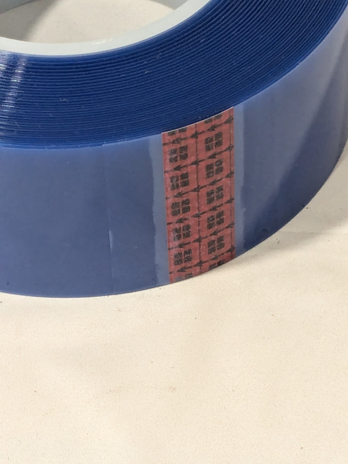 3M Polyester Film Painter Tape: W, 72 yd L, 6.5 mil Thick, Blue 7