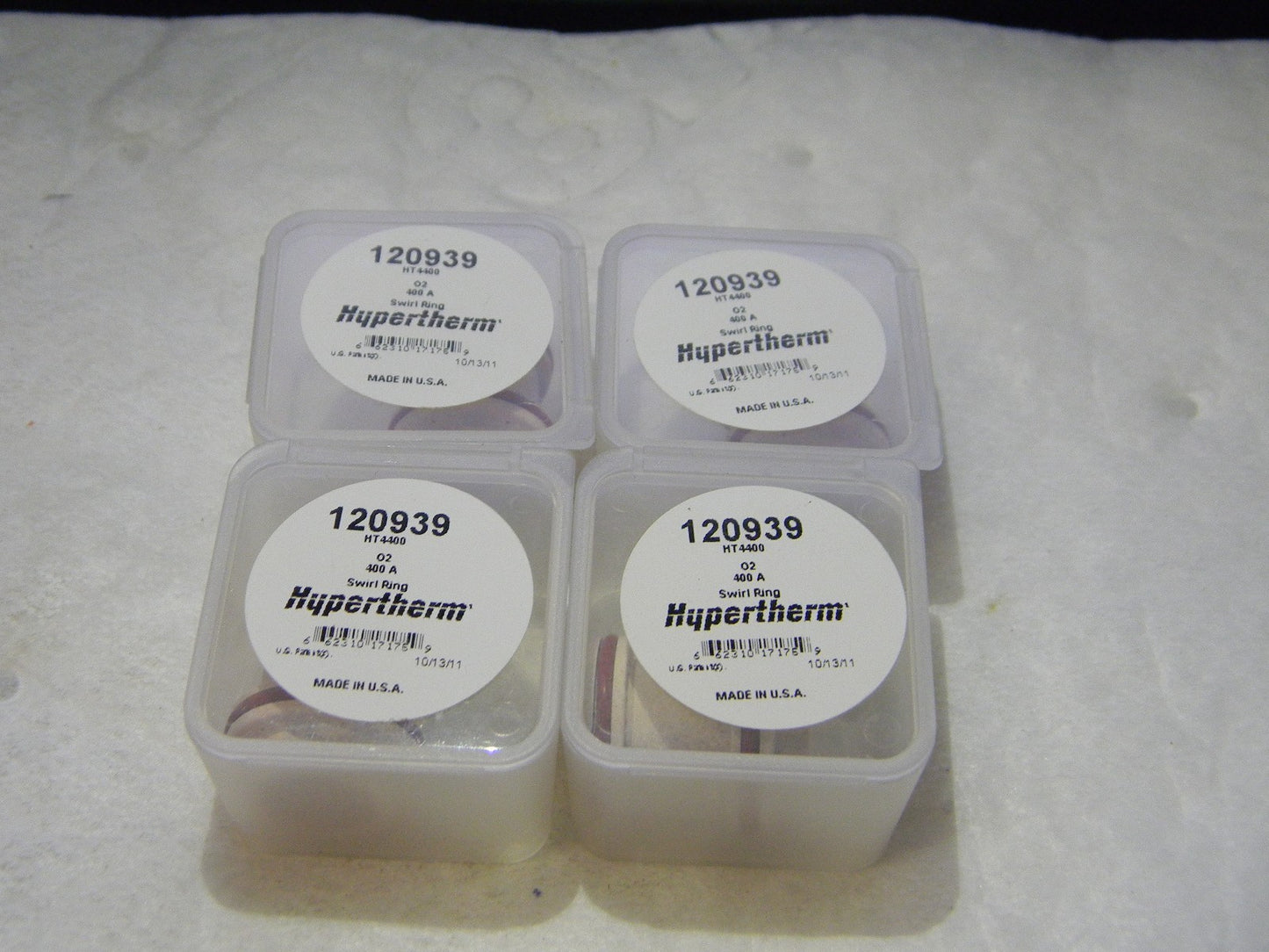 Hypertherm 400 Amp Nozzle For PAC 135M/135T Plasma Torches Qty 4 120939