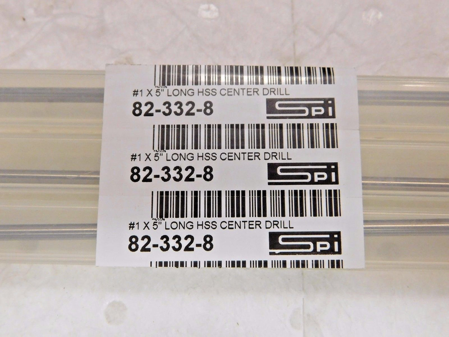 SPI Combined Drill & Countersink 1/8" Body Dia x 5" OAL HSS Qty. 3