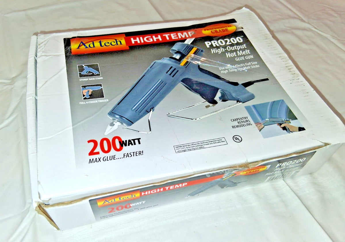 Adhesive Technologies High-Temperature Industrial Hot Melt Glue Gun Pro200 0189