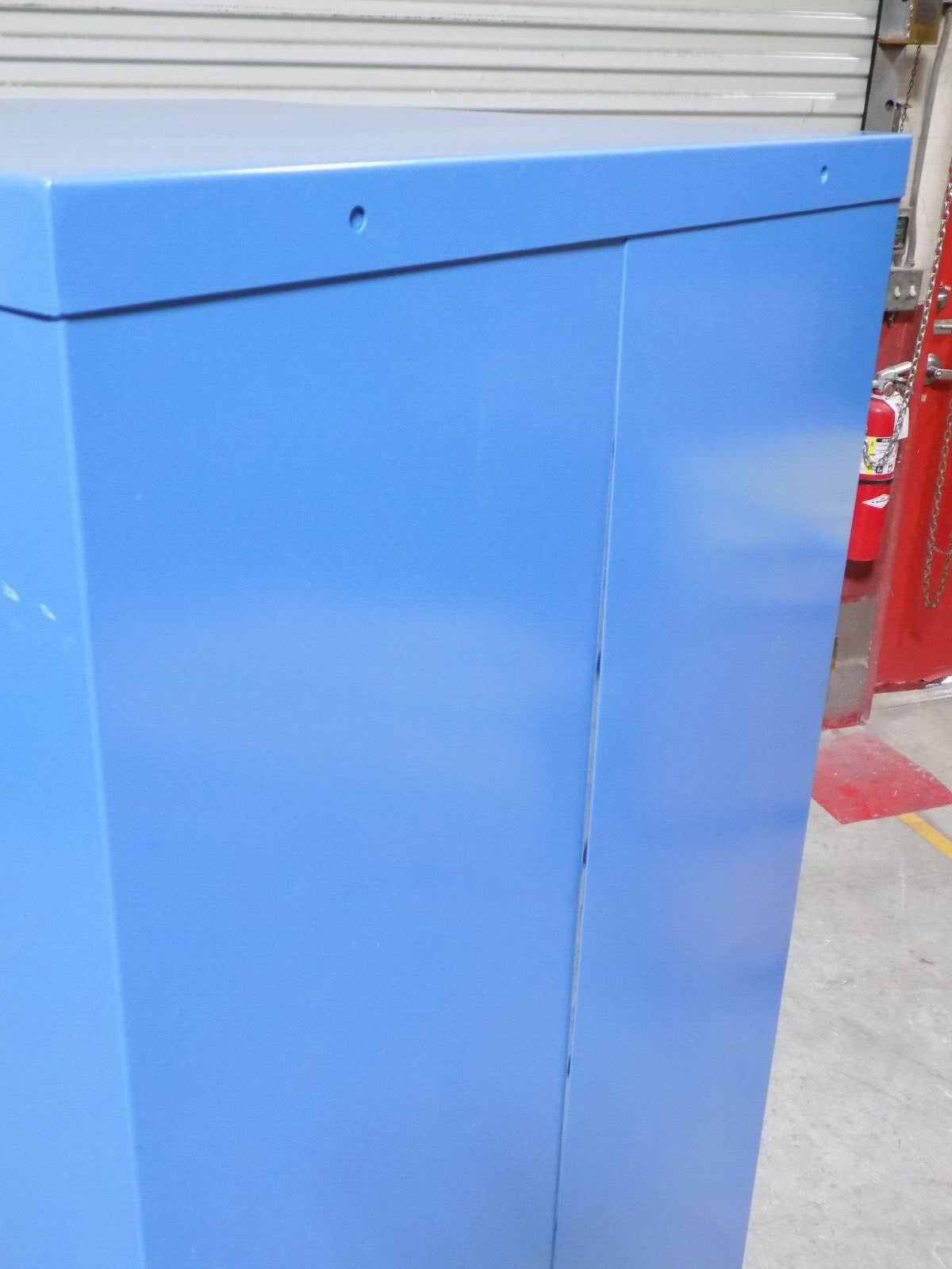 Lyon Modular Storage Cabinet 8 Drawer 59 x 30 x 28 Steel Blue DAMAGED