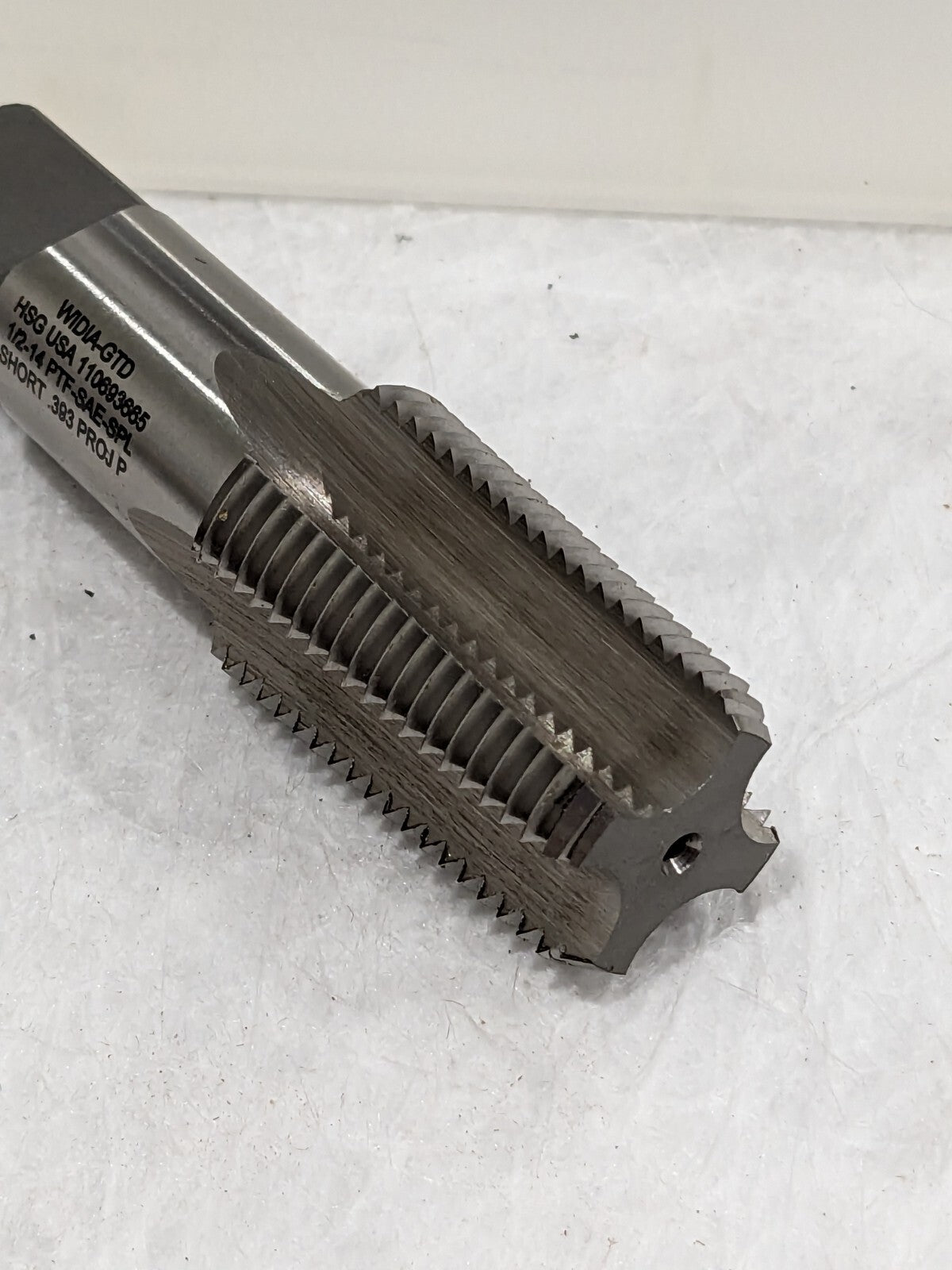 Widia GTD Standard Pipe Tap: 1/2-14, NPT, 4 Flutes Qty 2 16256