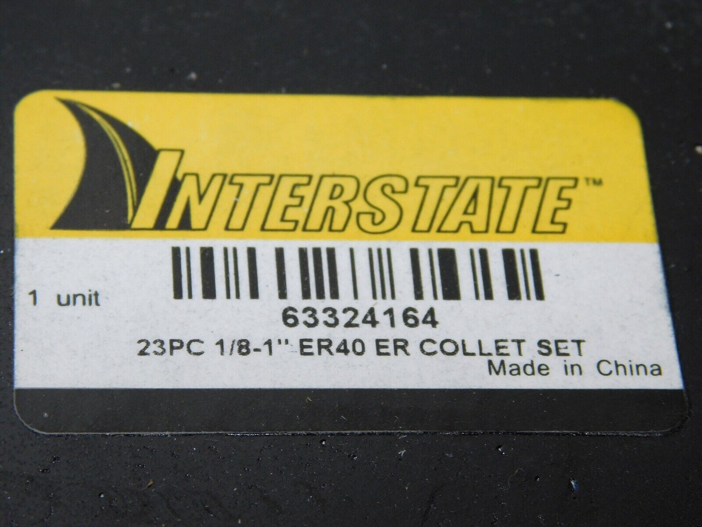 Interstate 23 Piece ER40 Collet Set 1/8" to 1 x 0.0005 TIR 63324164