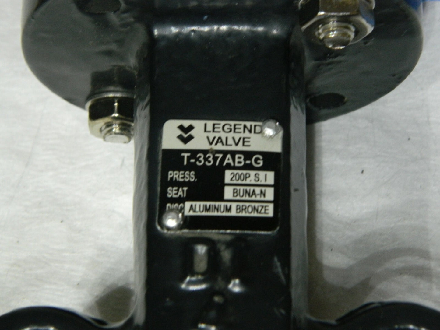 Legend Valve 4" Pipe Wafer Butterfly Valve With 10 Position Lever Handle 11