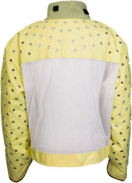 NATIONAL SAFETY APPAREL Rain & Chemical Resistant Jacket: X-L C35KV044XL29