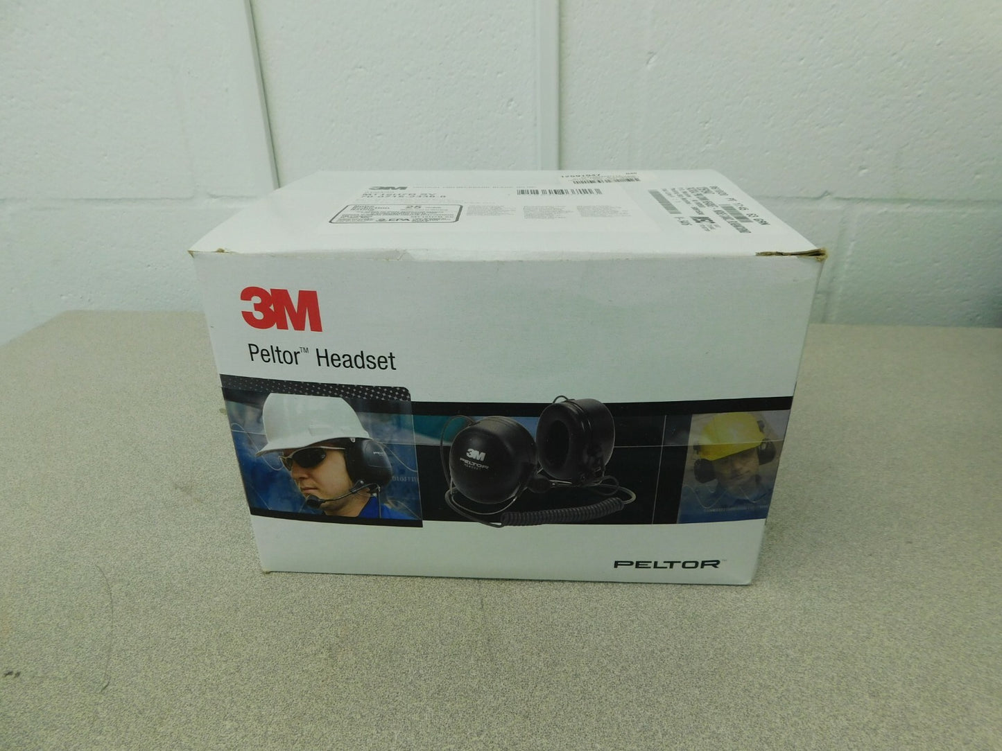 3M Two Way Radio Headset Noise Cancelling Microphone Neckband 70071523388