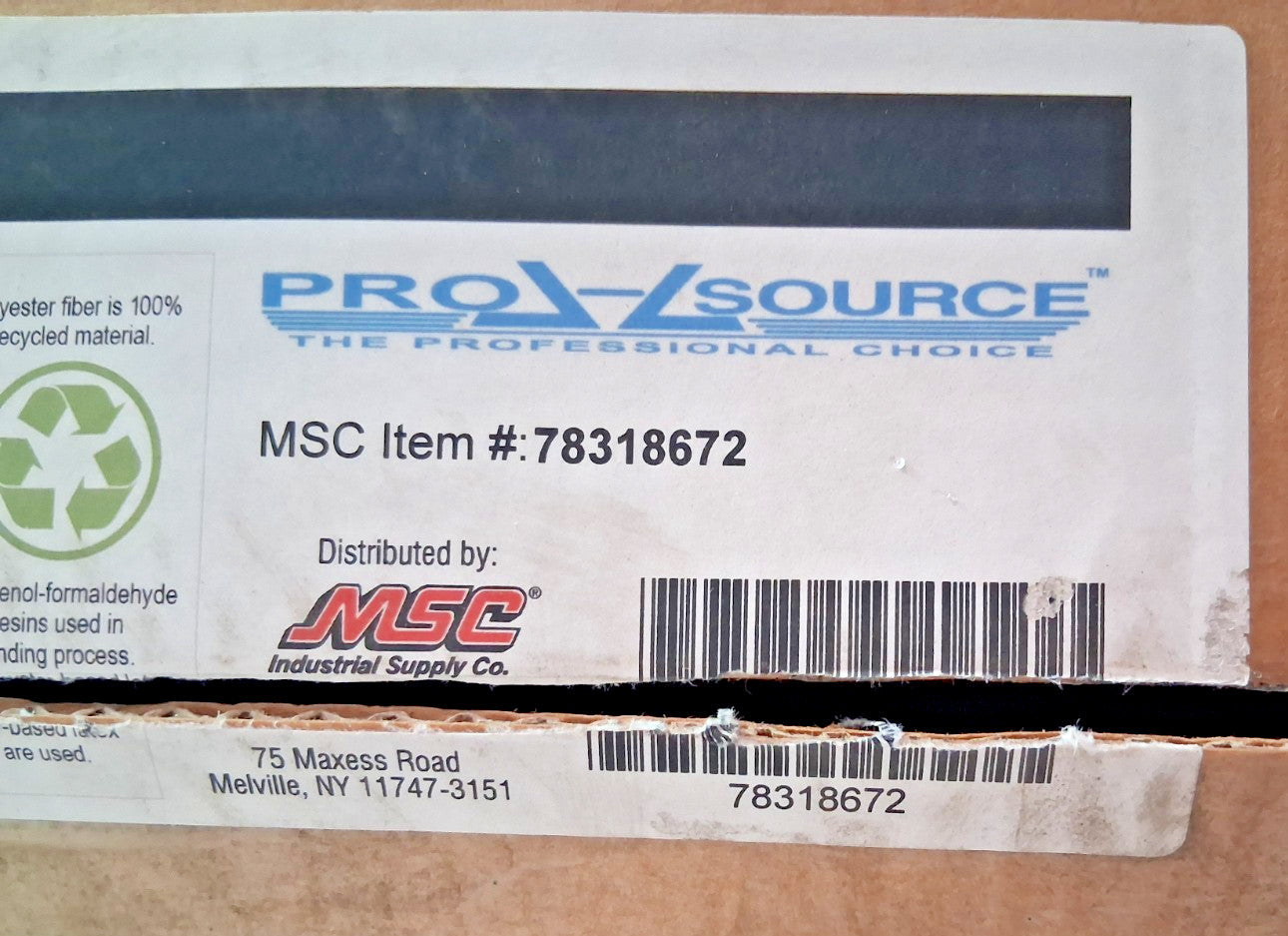 Pro-Source Floor Stripping Pads 20in Heavy Duty Black QTY5 PS-400120
