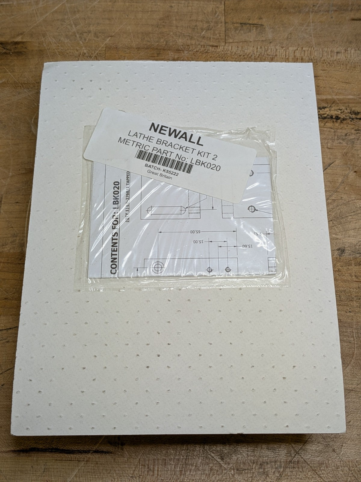 Newall Lathe DRO Mount Bracket Kit for Spherosyn / Microsyn Encoders LBK020