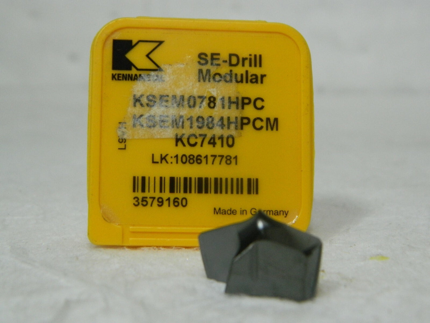 Kennametal SE-Drill Modular KSEM1984HPCM KC7410 3579160